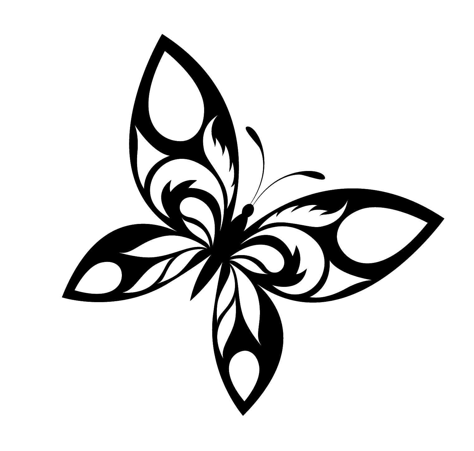Butterfly Tattoo Designs Free Download Png PNG Image