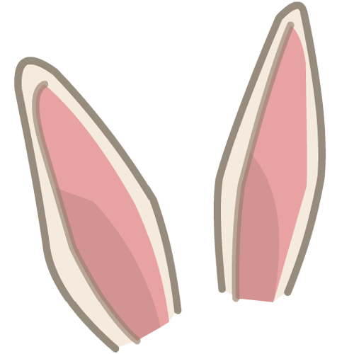 Bunny Ears Cartoon Png 7842