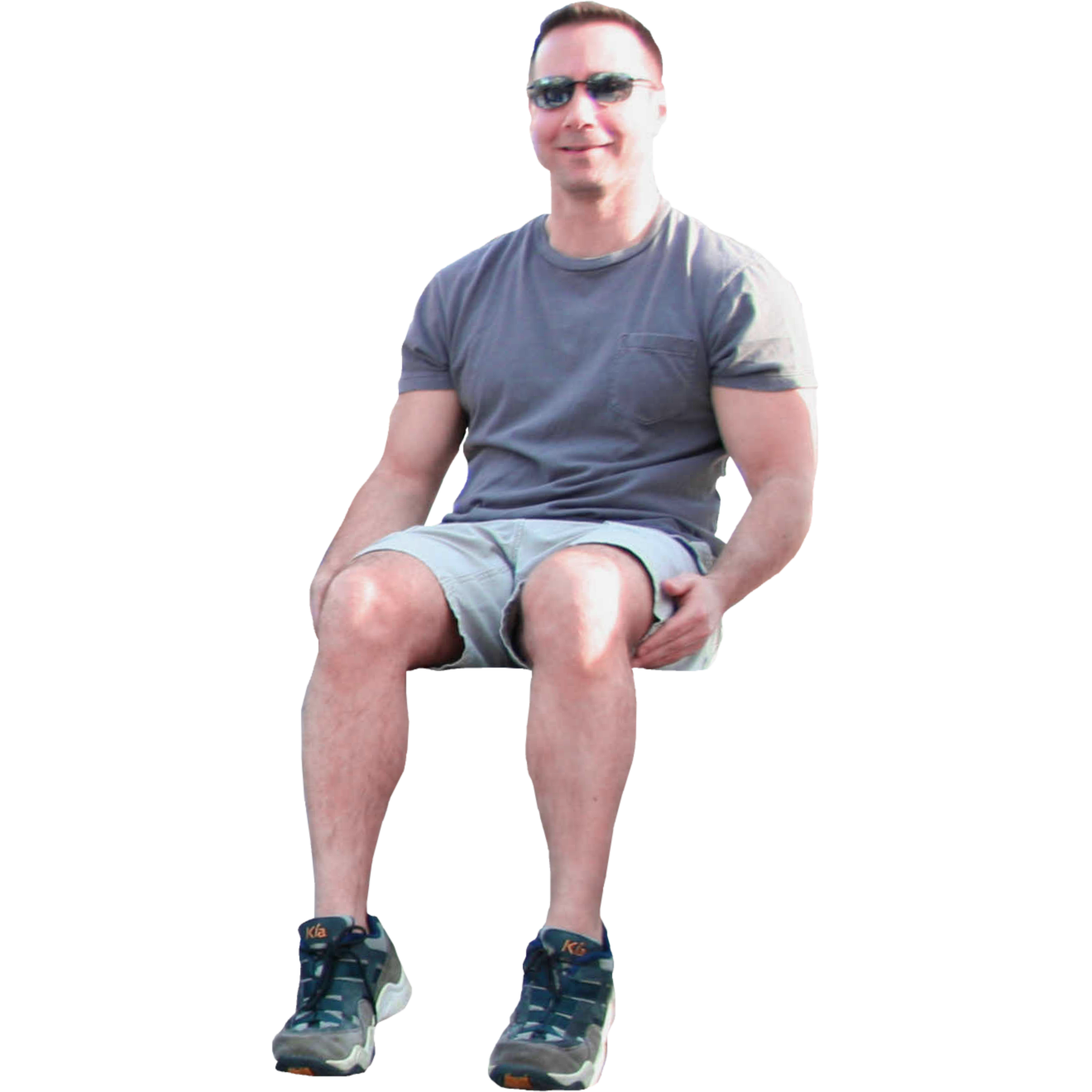 Sitting Man Image PNG Image