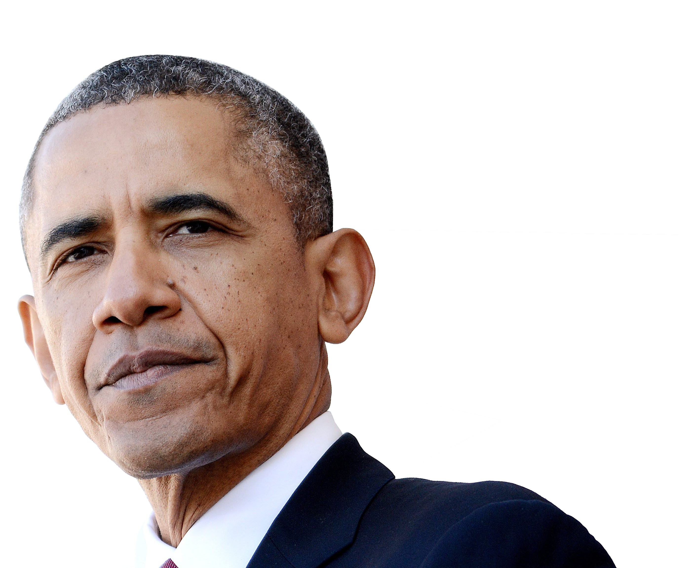 Barack Face Closeup Obama PNG Free Photo PNG Image