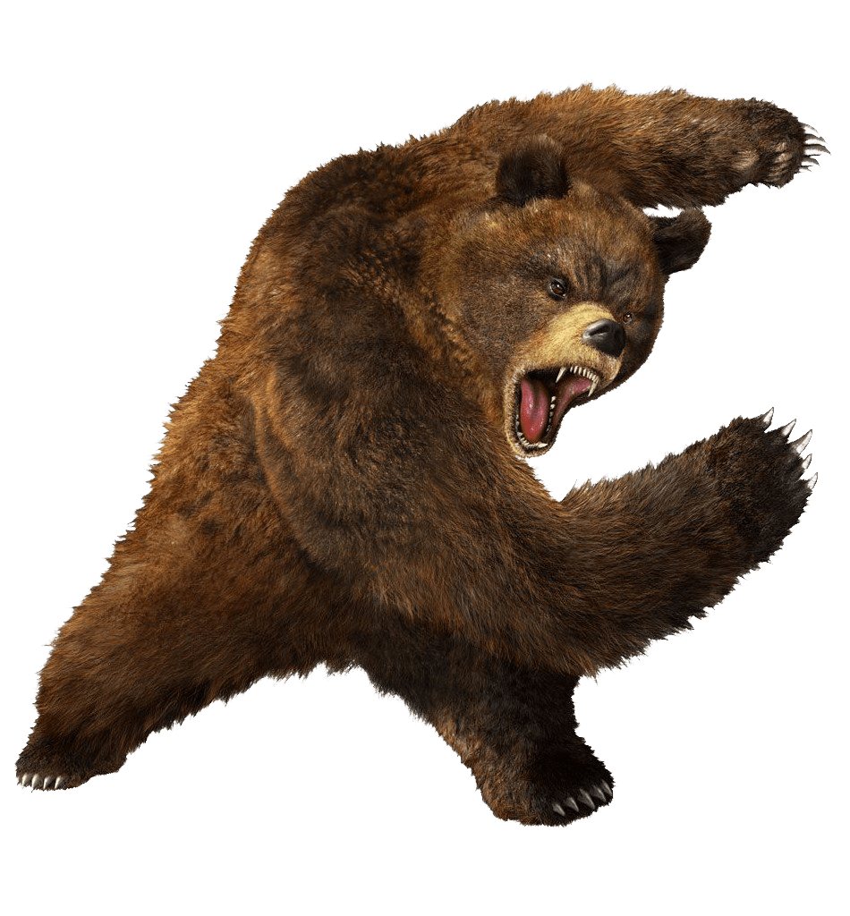 Brown Greezly Bear Png Image PNG Image