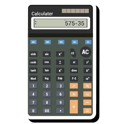 Calculator Scientific Free HD Image PNG Image