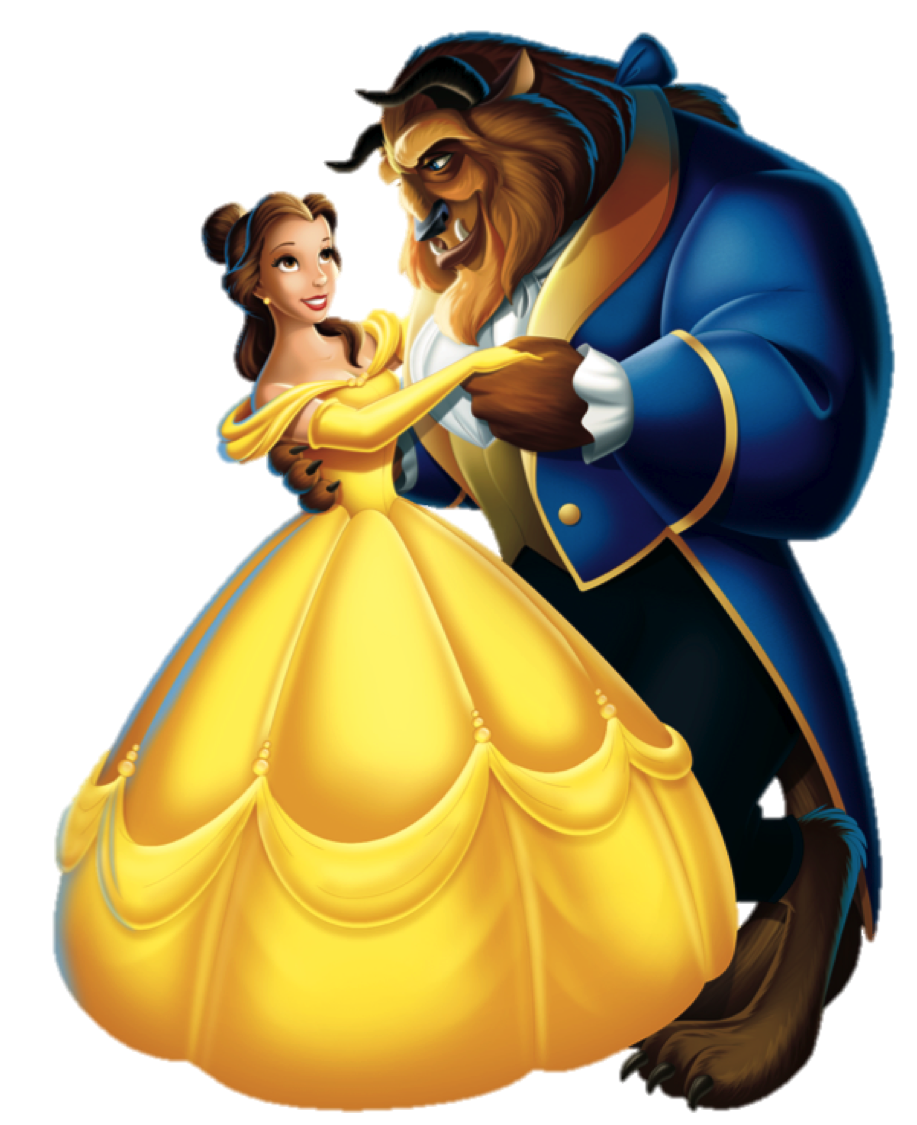 Beauty And The Beast Clipart PNG Image