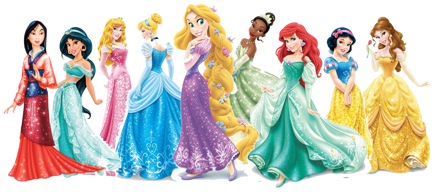 Disney Princesses Transparent PNG Image