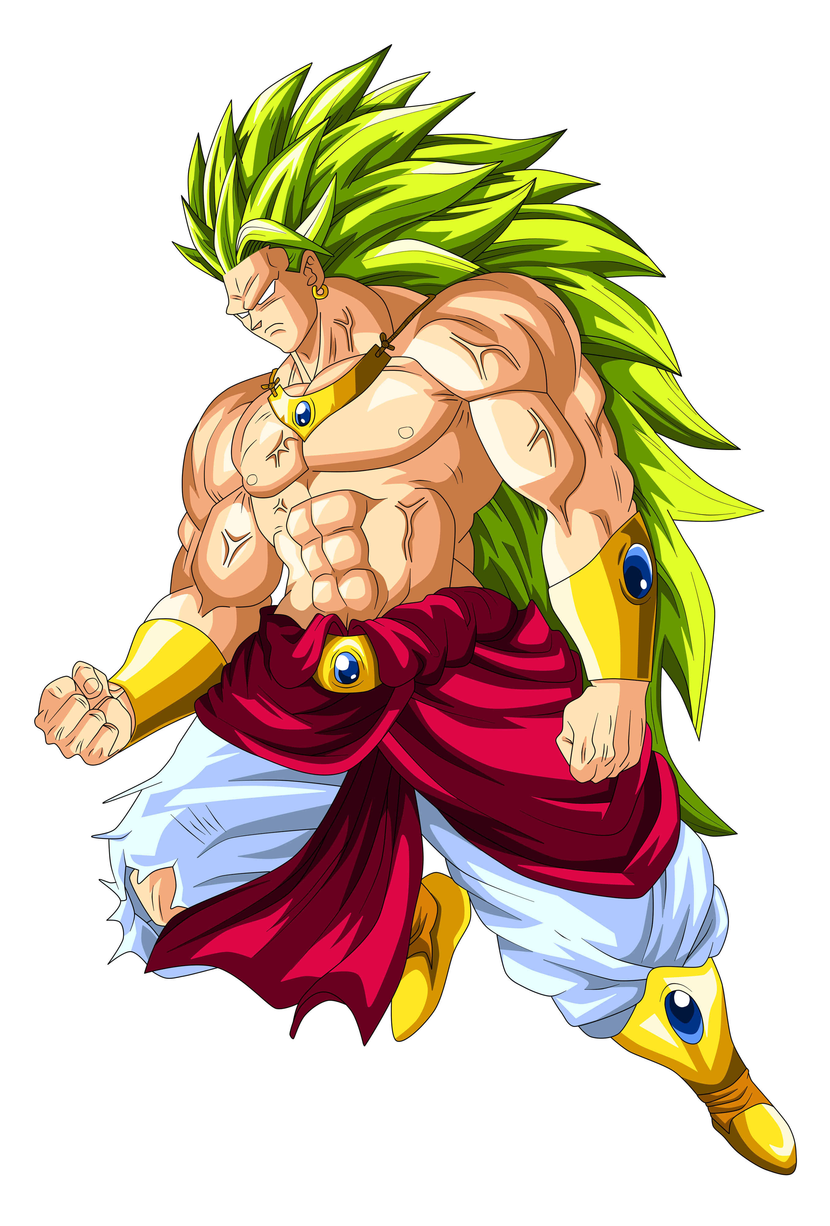 Dragon Ball Broly Picture PNG Image