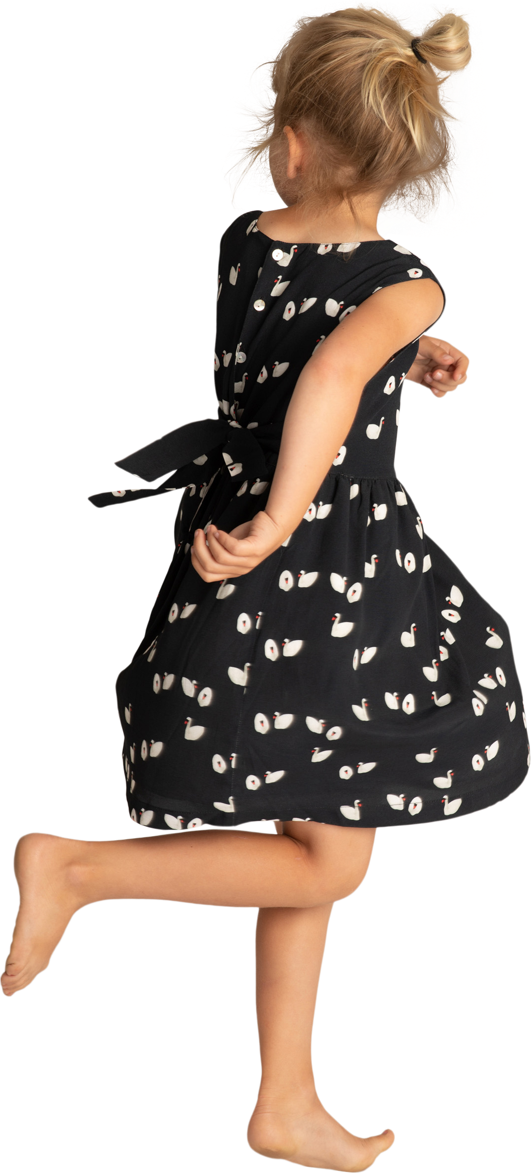 Little Dress Girl Free Clipart HQ PNG Image