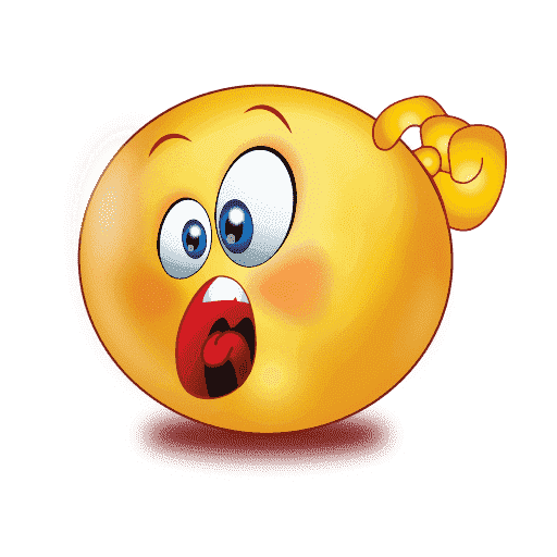 Confused Emoji PNG File HD PNG Image