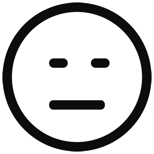 Whatsapp Black Outline Emoji PNG File HD PNG Image