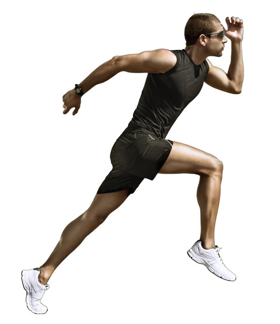 Runner Man Fitness Free HD Image PNG Image