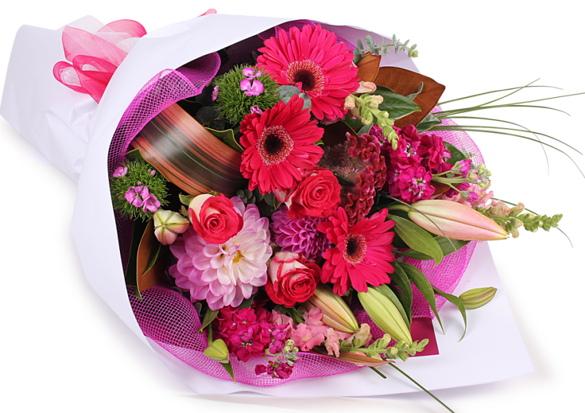 Birthday Flowers Bouquet Transparent PNG Image