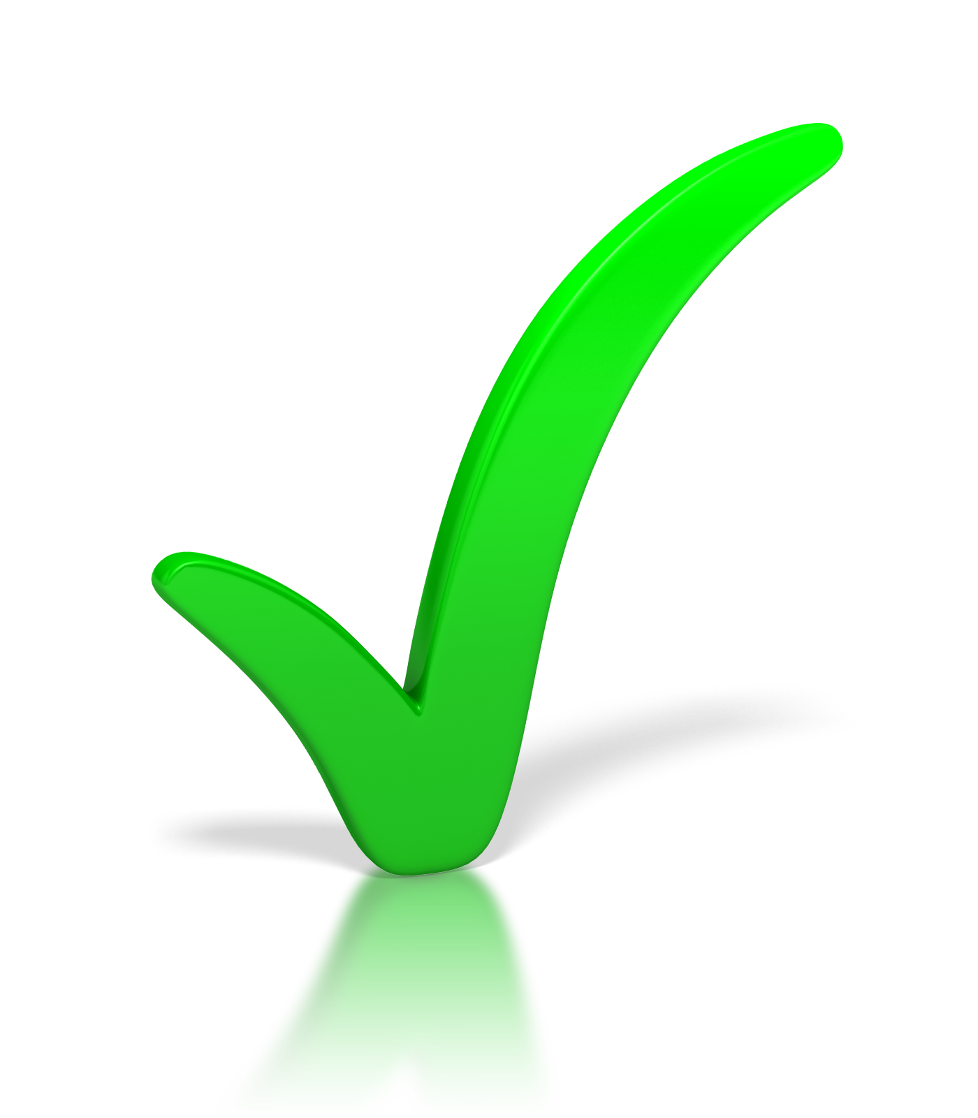 Green Tick Clipart PNG Image