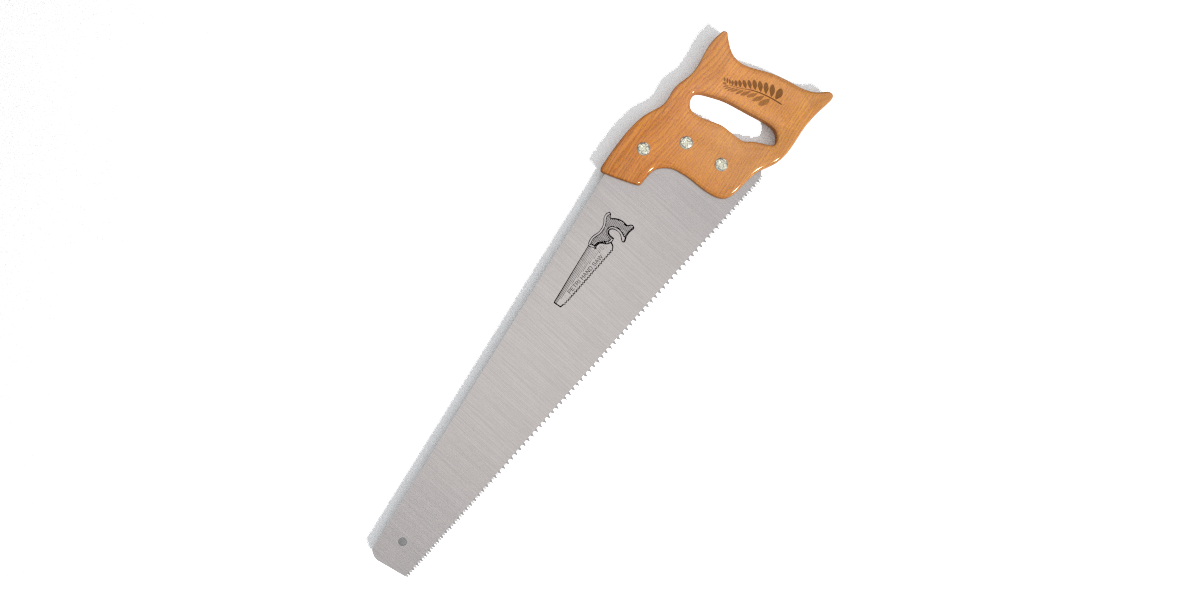 Hand Saw Transparent Background PNG Image