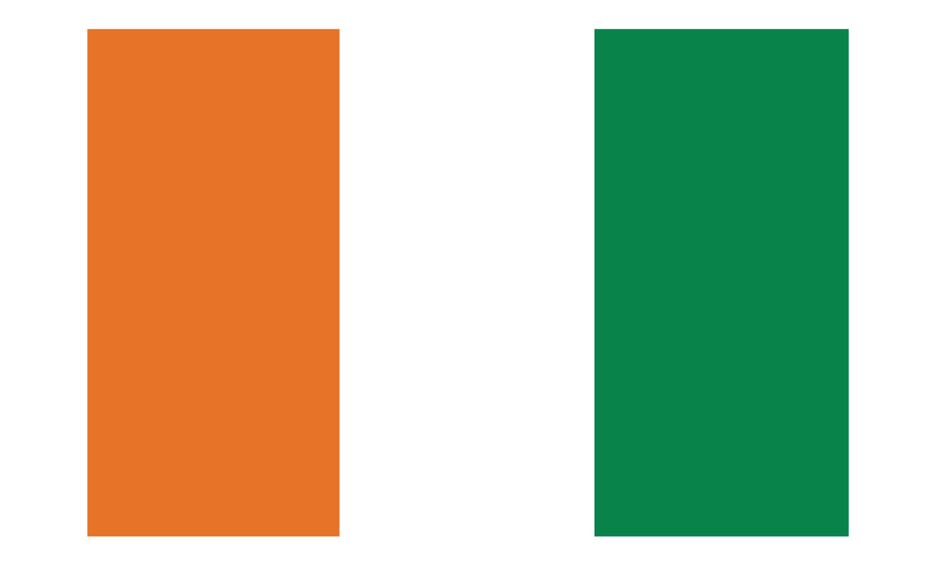 Ivory Coast Flag Png File PNG Image