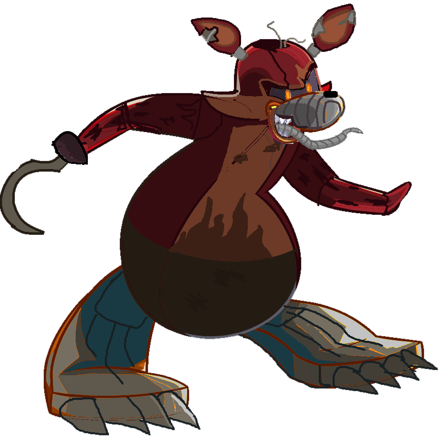 Nightmare Foxy Png PNG Image