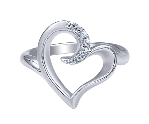 Heart Ring Hd PNG Image