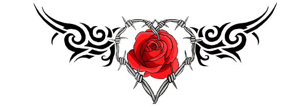 Gothic Rose File PNG Image
