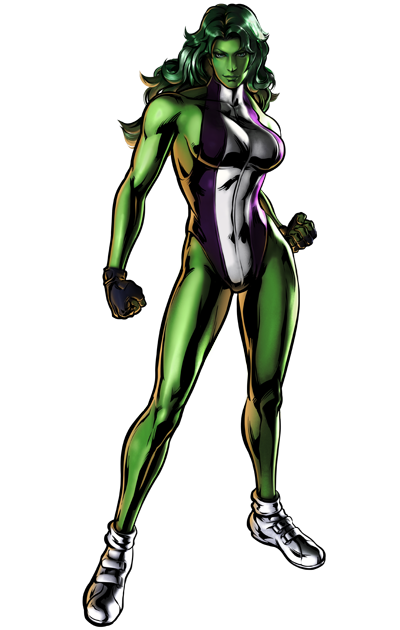 She Hulk Picture PNG Image