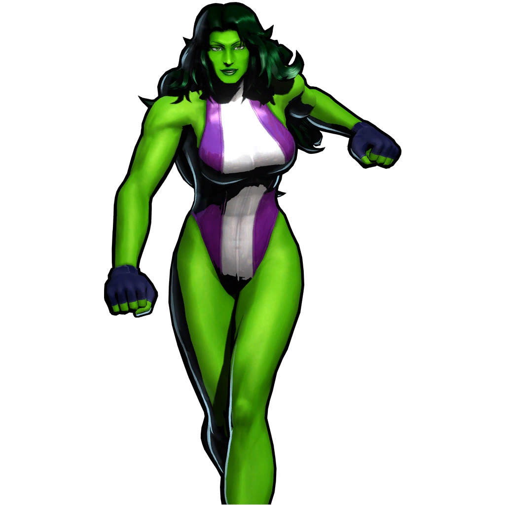She Hulk Transparent PNG Image