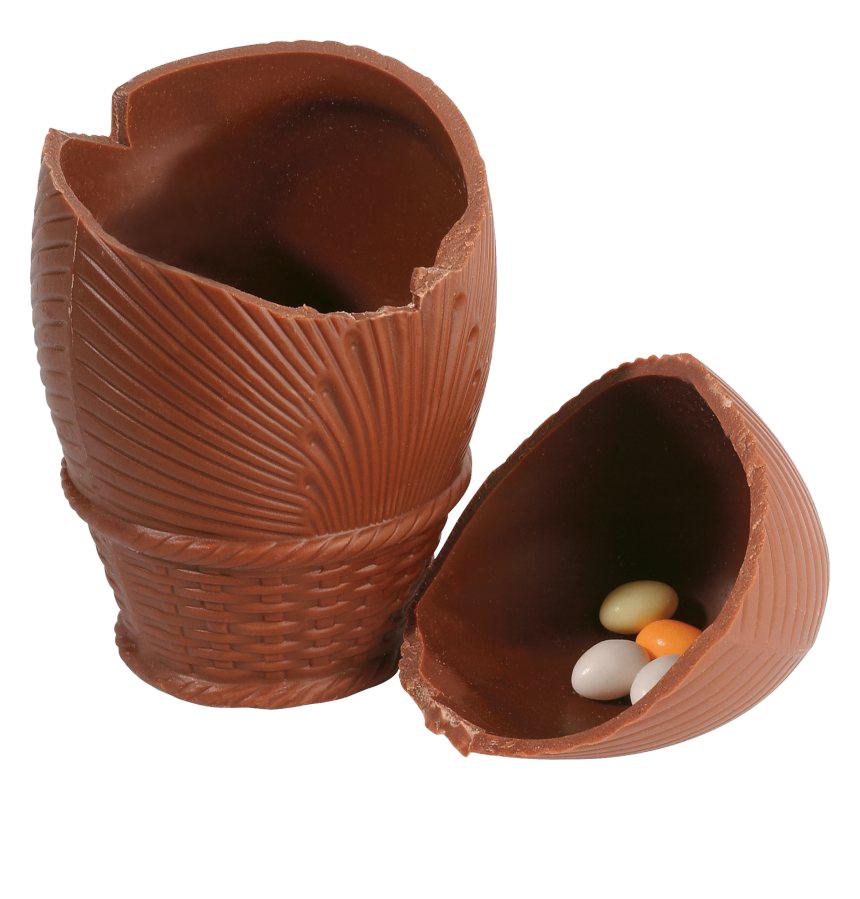 Milk Chocolate Egg That Is Broken PNG Images