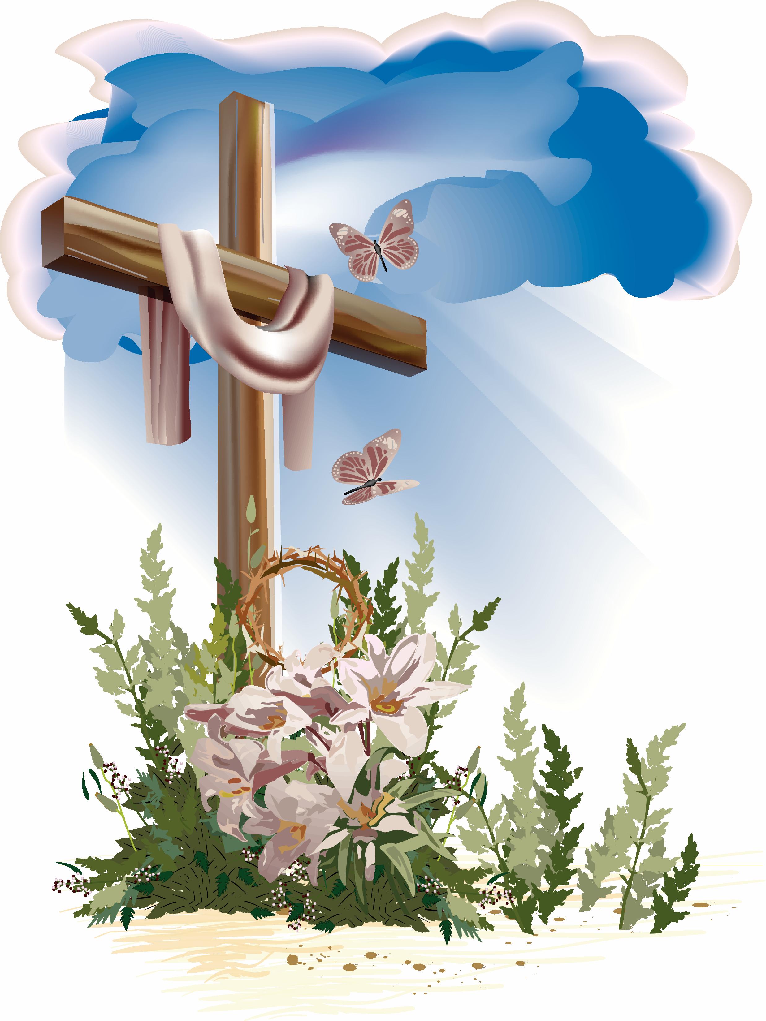 free religious clipart of crosses