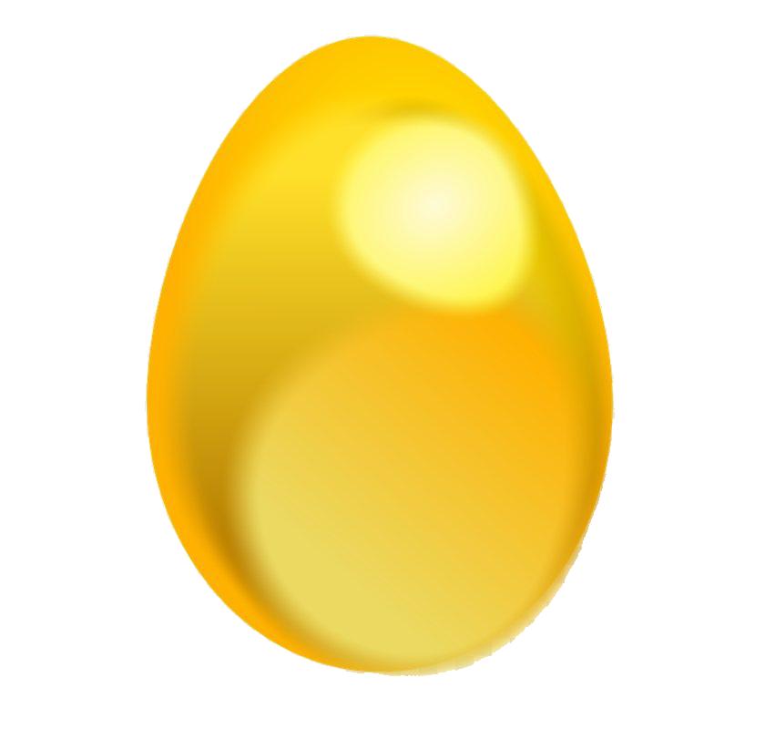 Golden eggs transparent background PNG cliparts free download