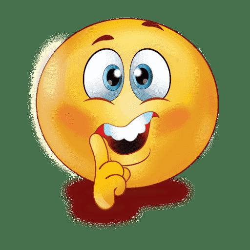 Think Emoji Clipart Hd PNG, Thinking And Thinking Emoji, Thinking, Idea,  Emoticons PNG Image For Free Download