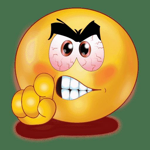 yelling smiley face clip art