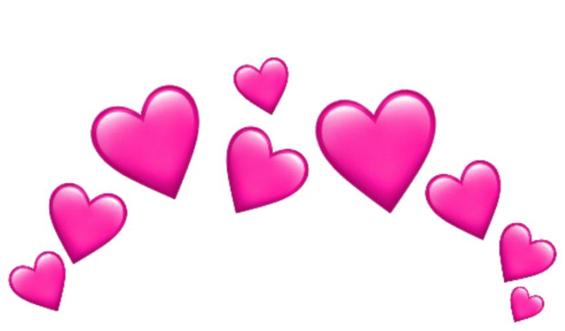 Download Pink Heart Emoji Free Photo HQ PNG Image