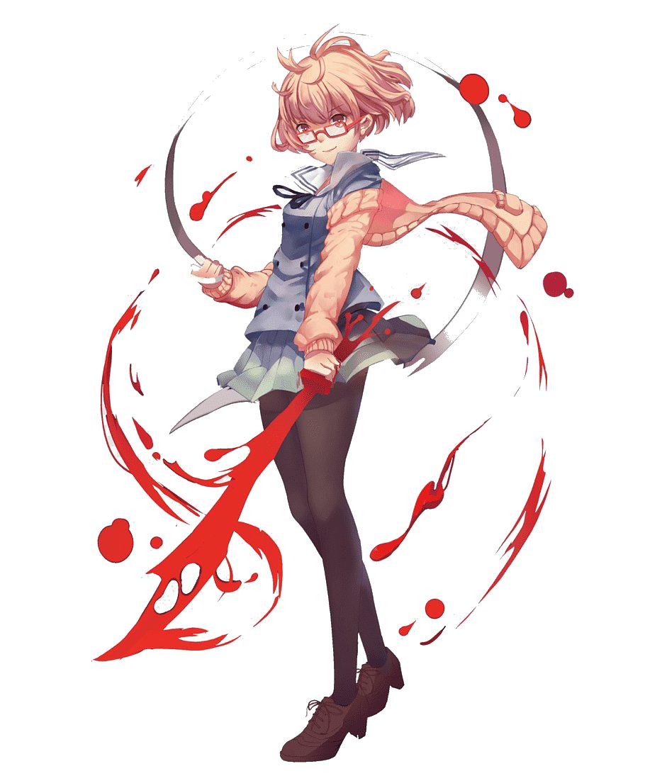 FREE DOWNLOAD Beyond The Boundary Mirai Kuriyama PNG Pic, Pxpng