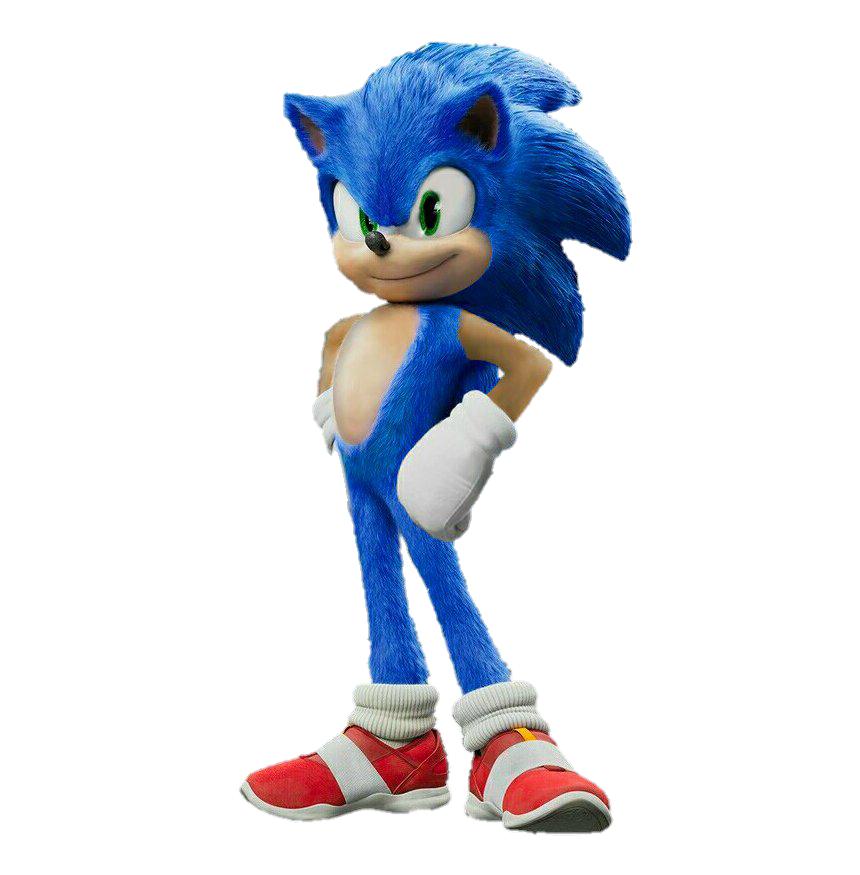 Sonic the Hedgehog transparent image download, size: 322x512px