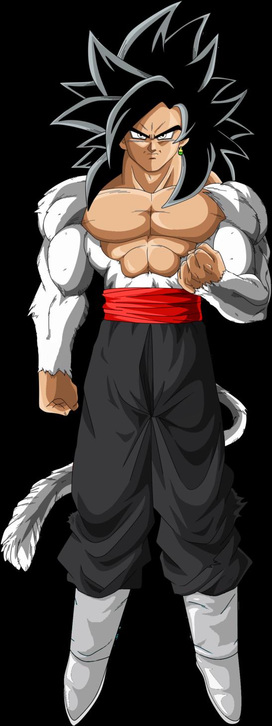 Black Goku SSJ 4, png