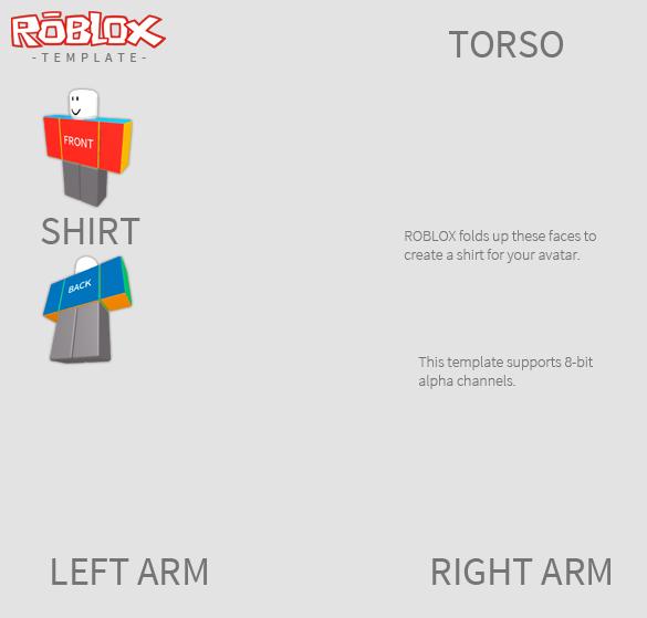 Download Roblox Shaded Shirt Template Free Transparent Image HD HQ