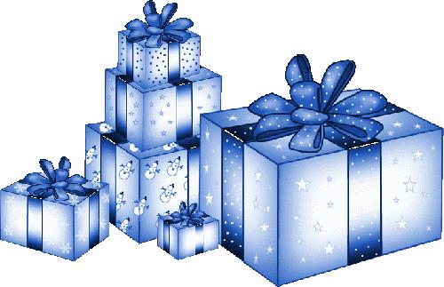 Free: Blue gift box, Christmas gift Icon, Gift transparent