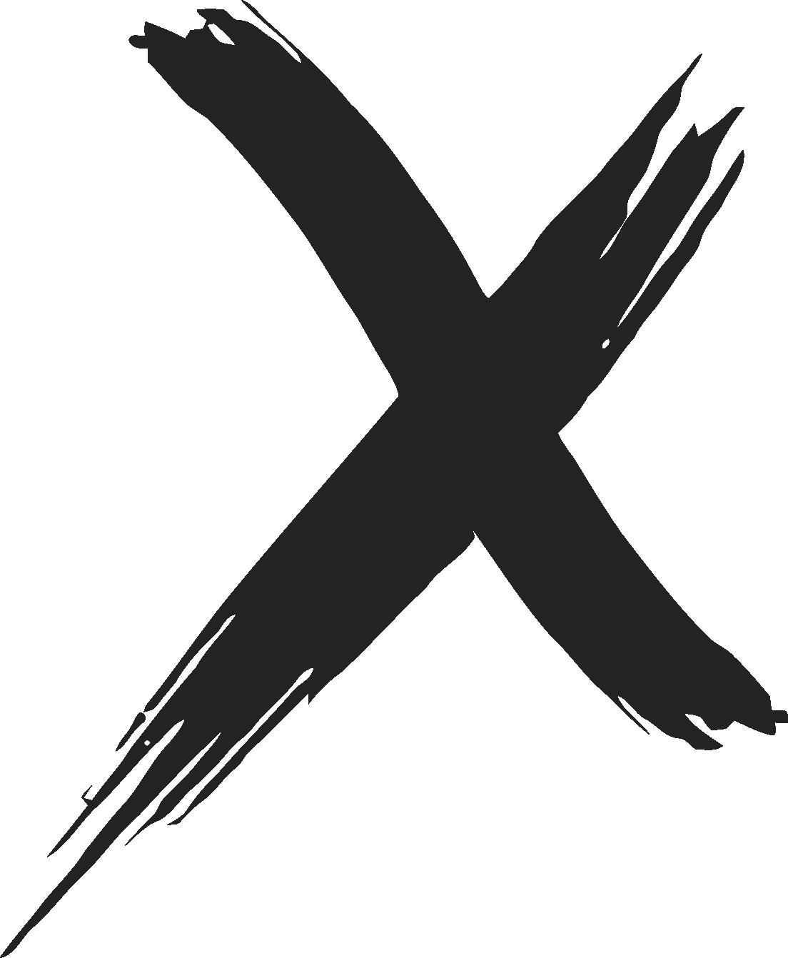 X Letter PNG Images - PNG All