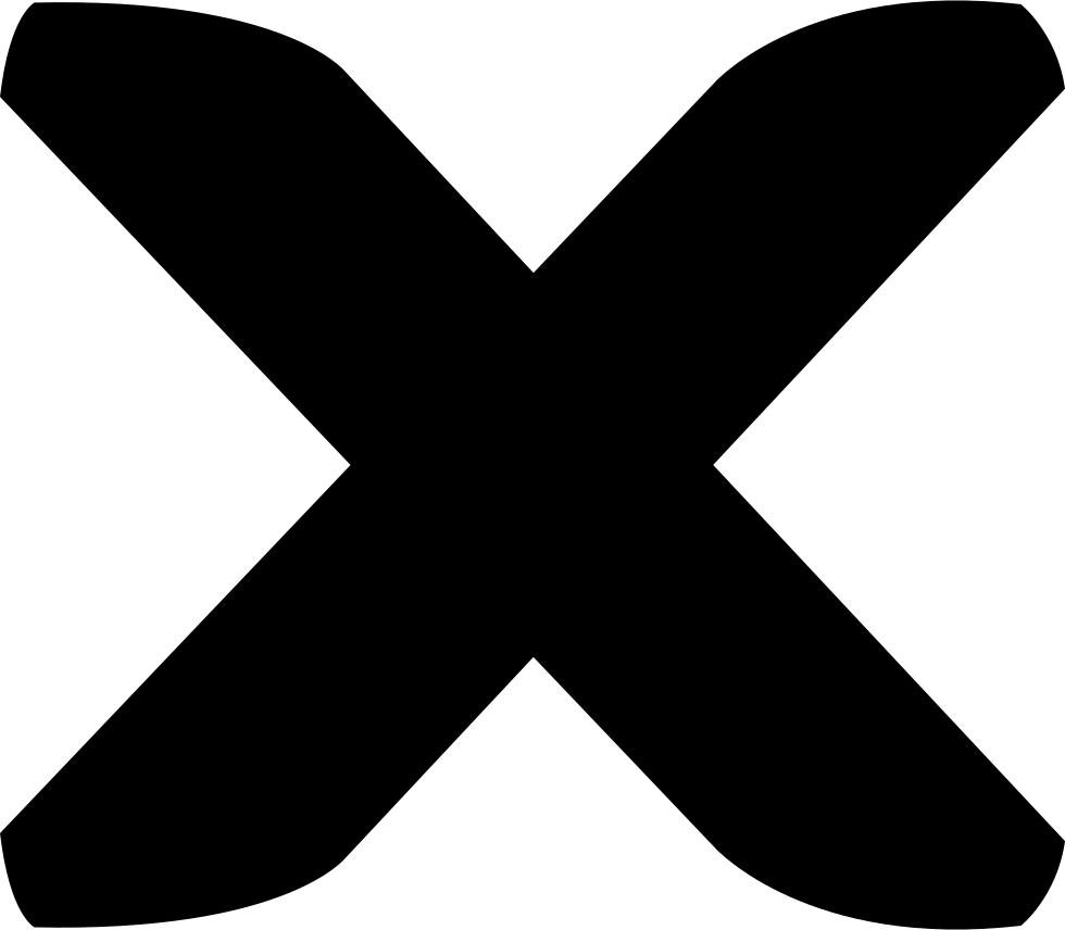 Black X Letter PNG Picture - PNG All