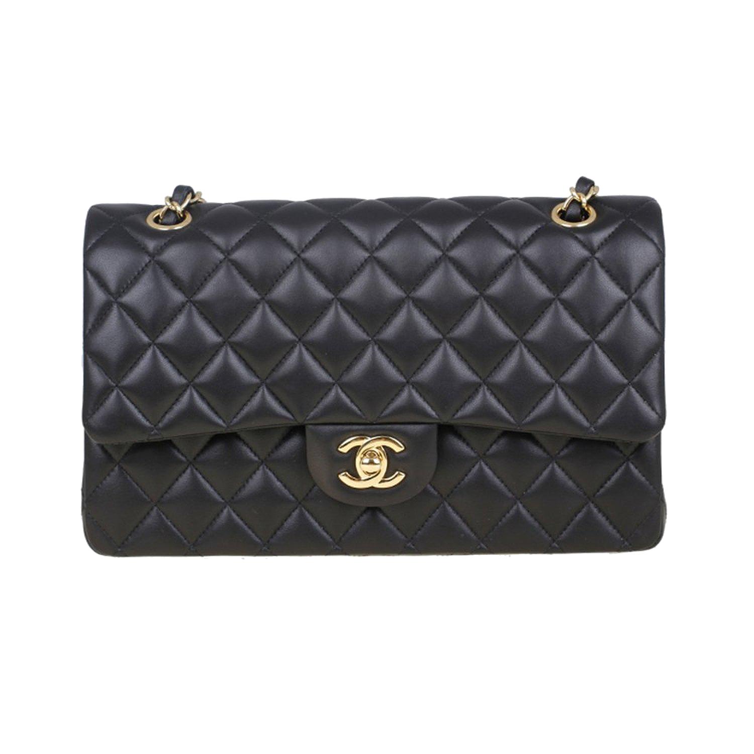 Download Handbag Leather Black Chanel HQ Image Free HQ PNG Image