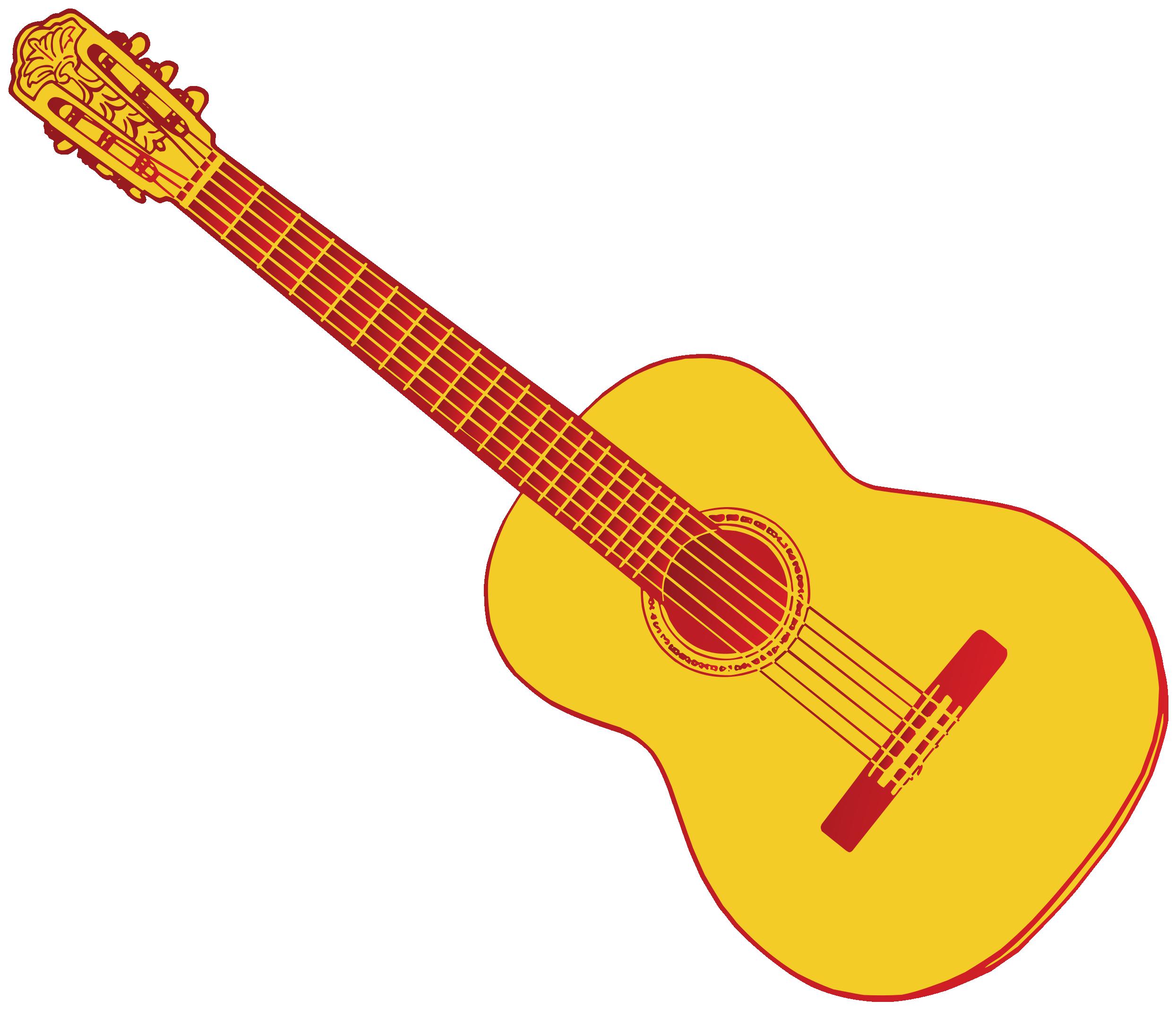 acoustic guitar clipart