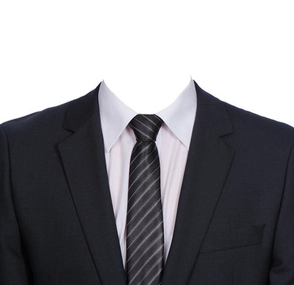 Free: Men Suit Black With A Red Tie PNG transparent, free download