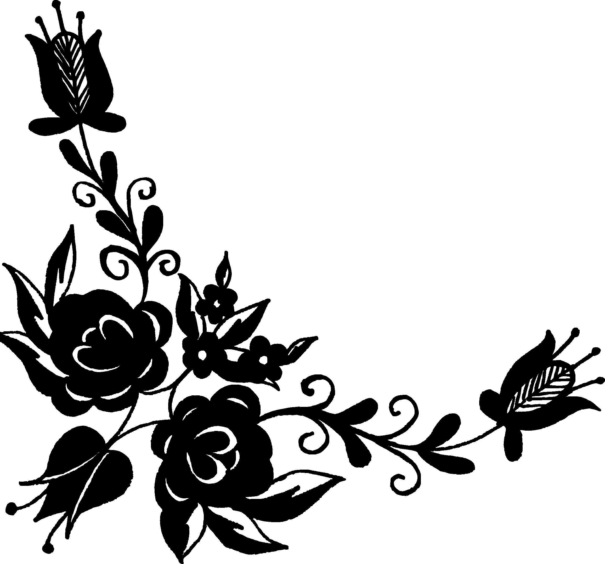 Black Flower Png Images - Free Download on Freepik