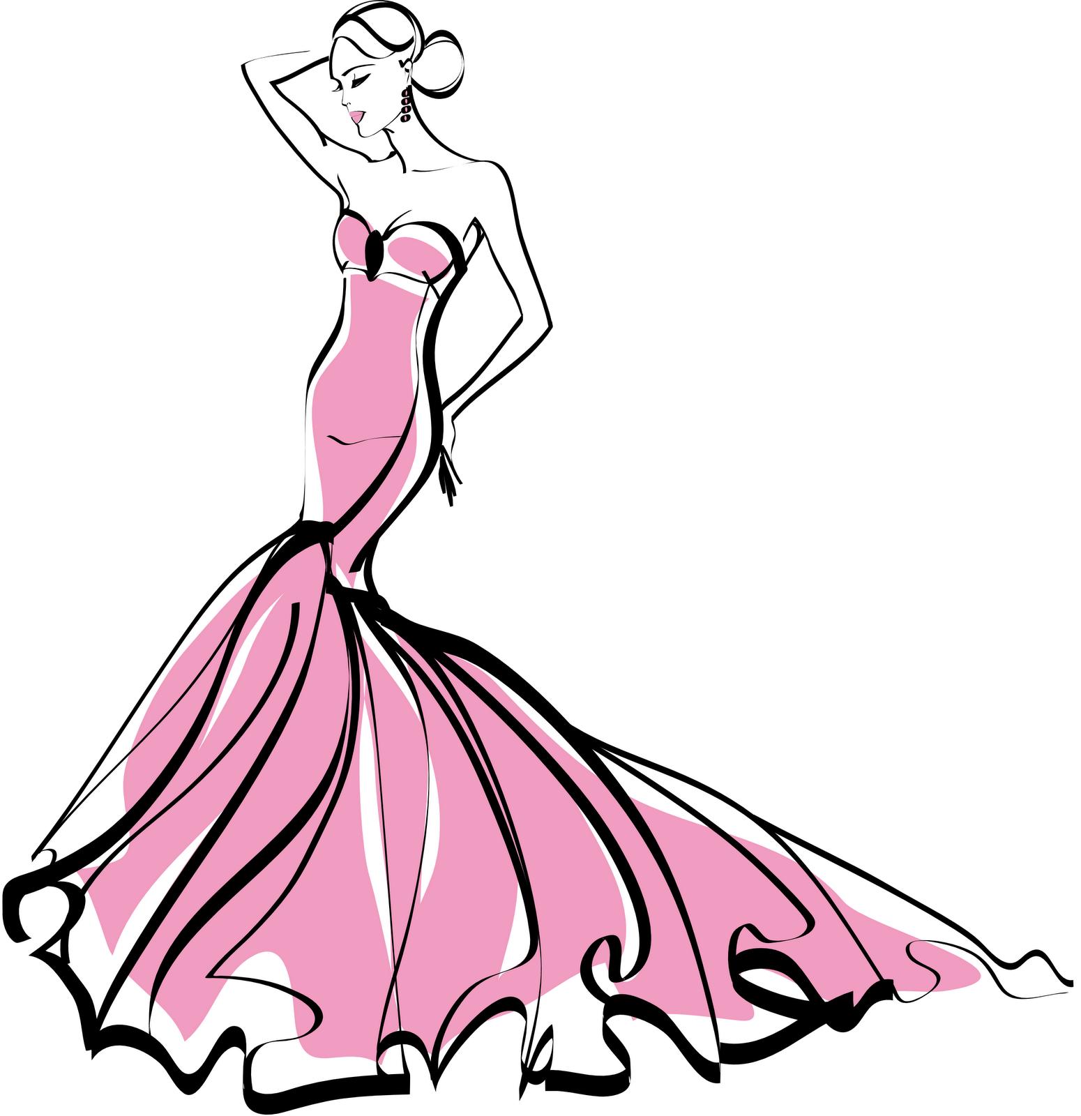 Download Woman Vector Fashion HD Image Free HQ PNG Image