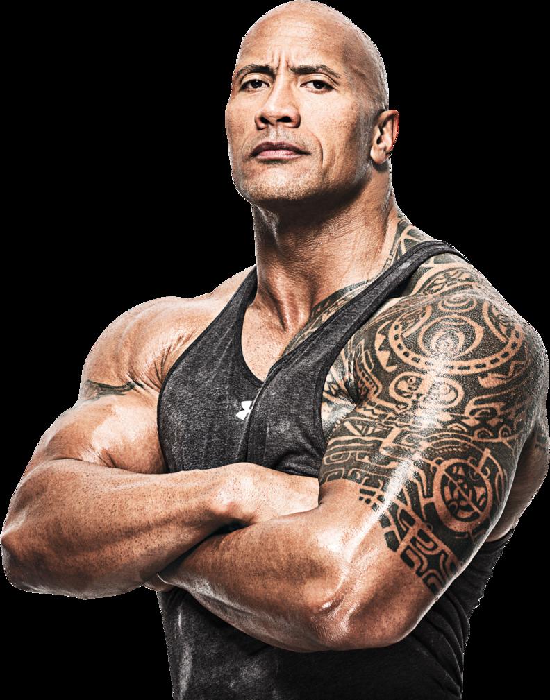 Download Body Dwayne Johnson Free Photo HQ PNG Image