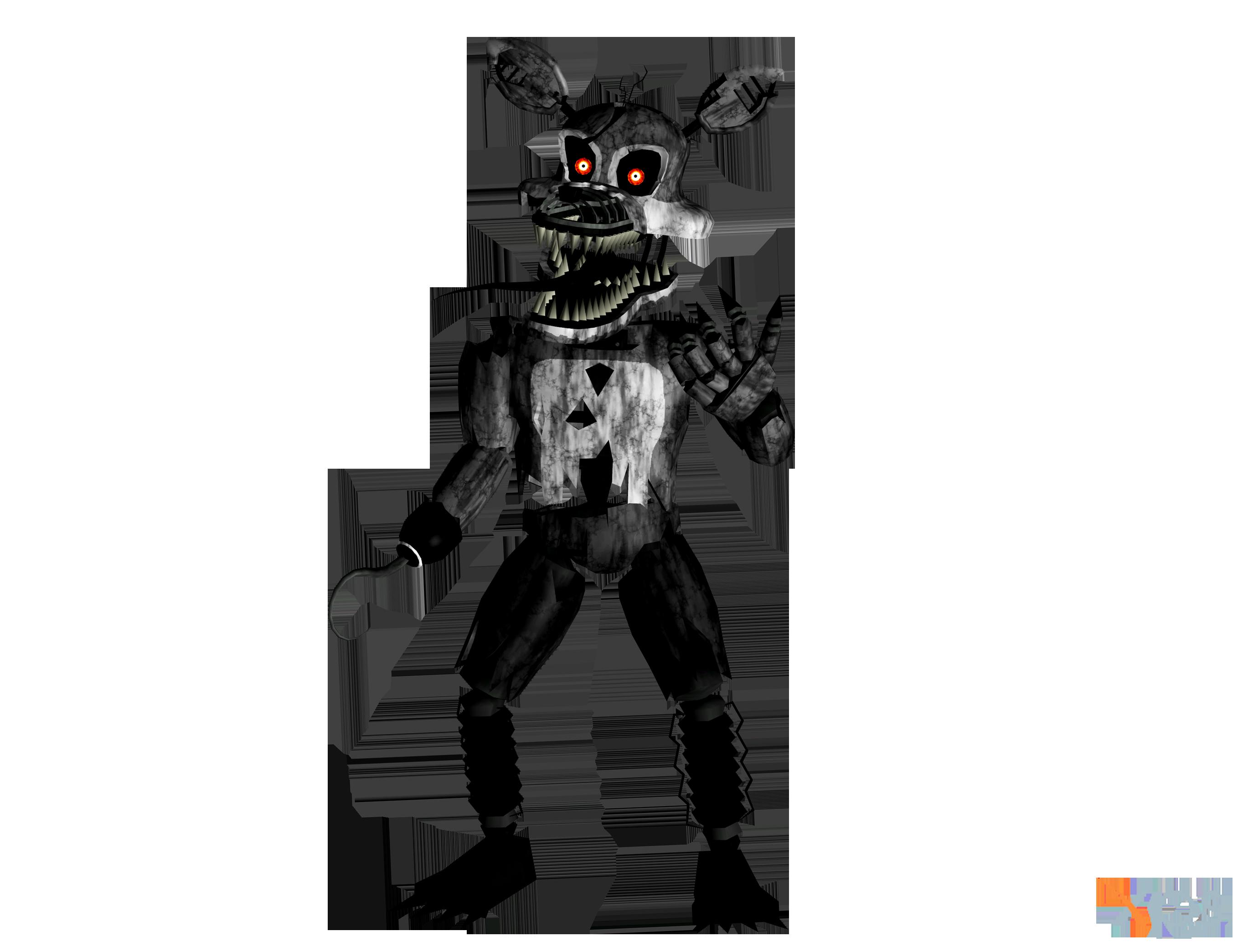 Download Nightmare Foxy Transparent HQ PNG Image