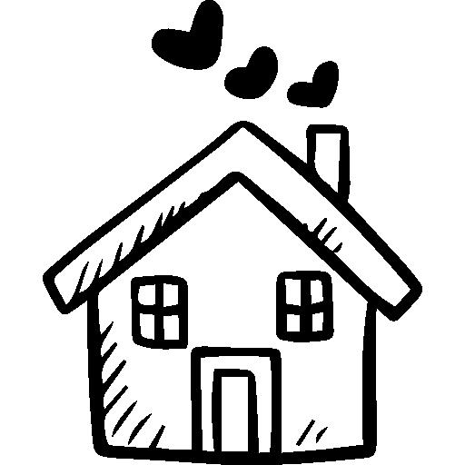 house silhoutte clipart