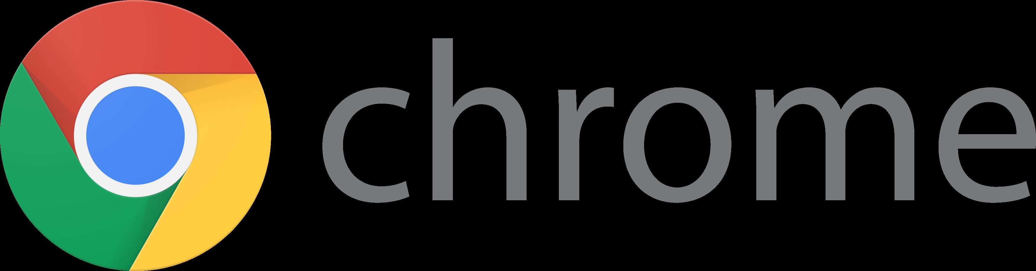 File:Google Chrome logo with wordmark (2015).svg - Wikimedia Commons