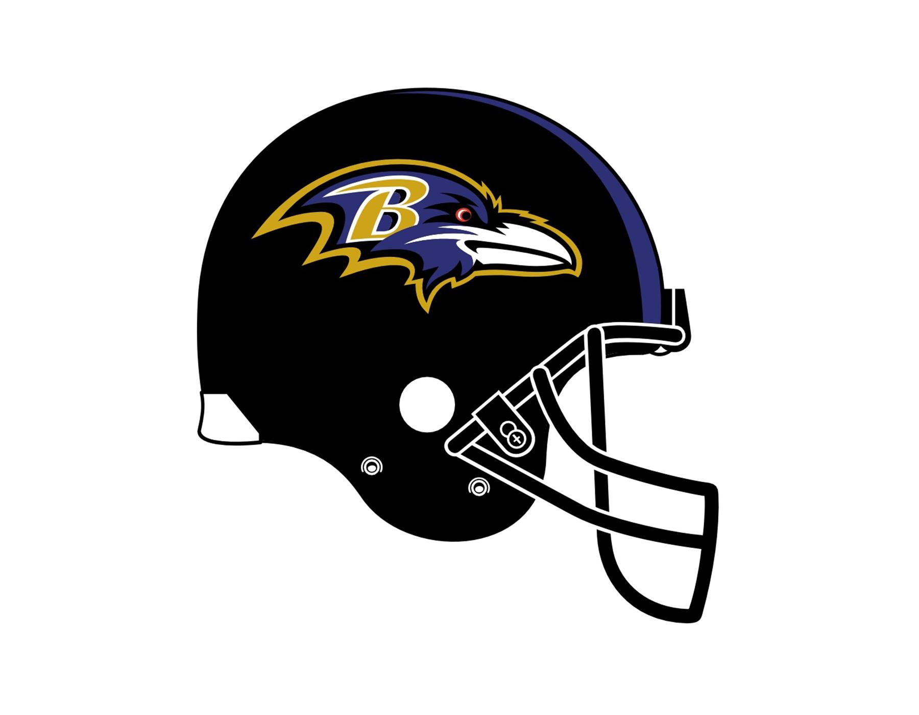 Download Baltimore Ravens Football Helmet Iphone Wallpaper