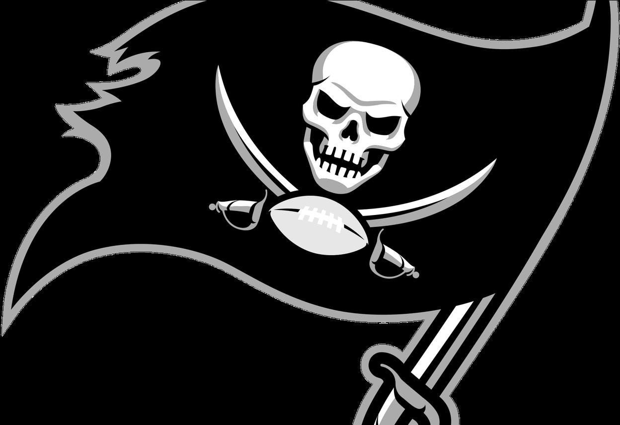 Download HD Tampa Bay Buccaneers - Tampa Bay Buccaneers Logo Black