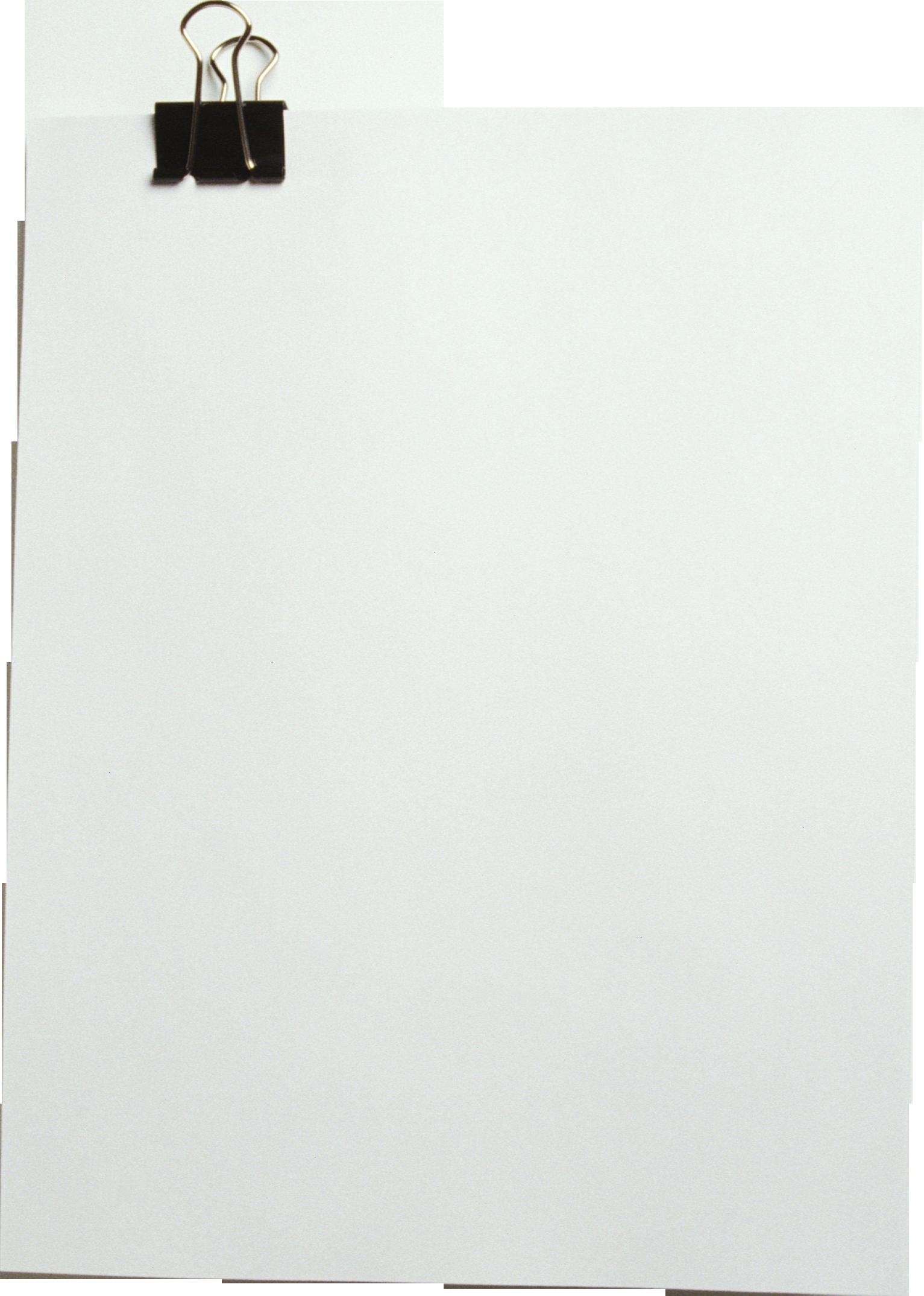 Blank Paper PNGs for Free Download