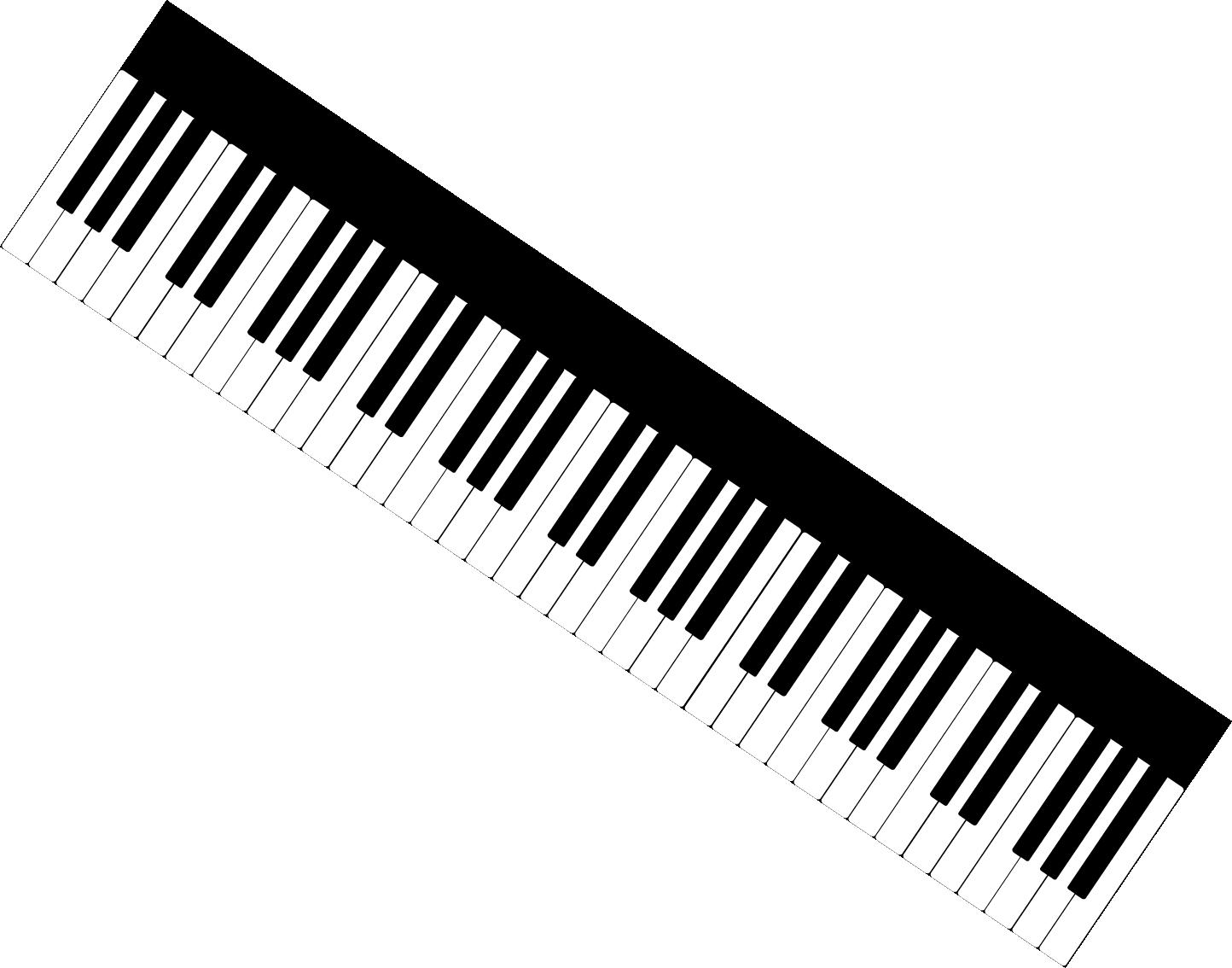 Piano keyboard deals transparent background