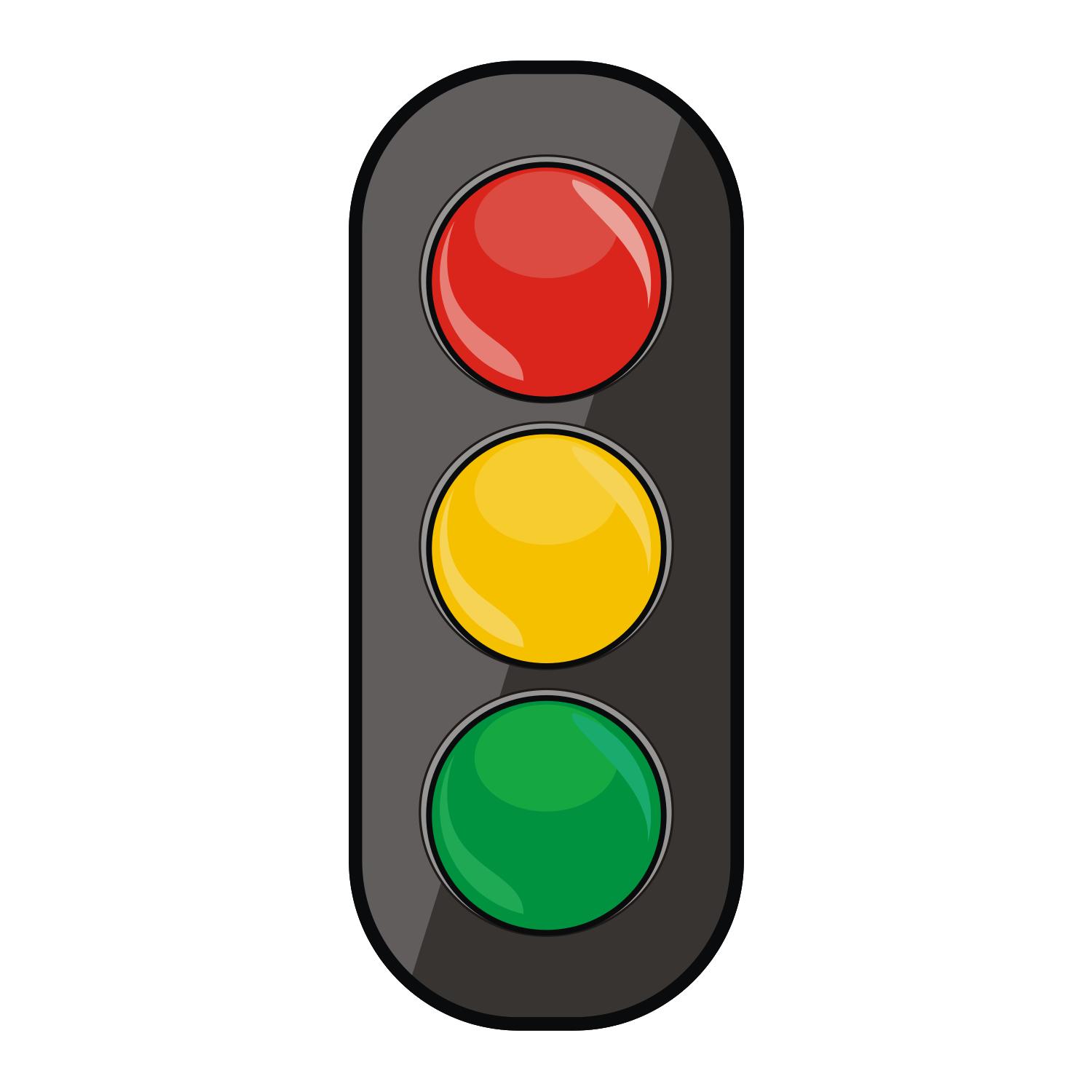 red traffic light png