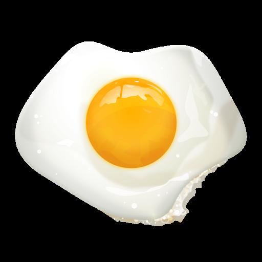 Download Fried Egg Half Free Transparent Image HQ HQ PNG Image